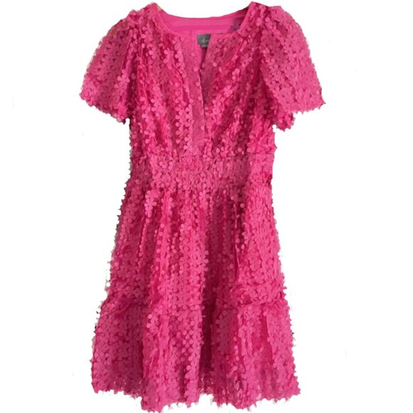 Brand New THE SOMERSET MINI DRESS: FLORAL APPLIQUÉ EDITION by Anthropologie - Picture 13 of 14